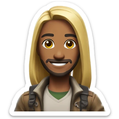 create a fortnite character  sticker