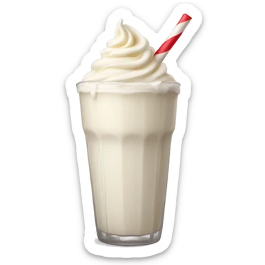 Vanilla Milkshake  sticker
