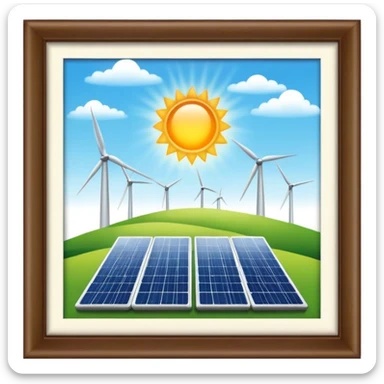 Sustainable Energy sticker