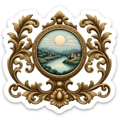 Gloomy-dusky-dull-aesthetic-scenic-Decoration sticker