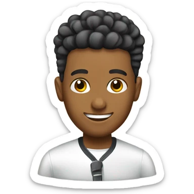 Dominican barber sticker