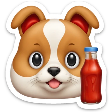 :pet: ale ketchup pudliszki sticker