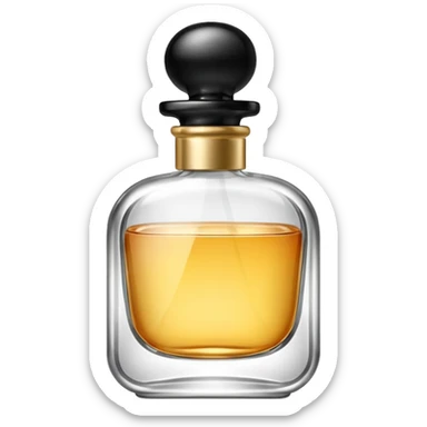 simple perfume sticker