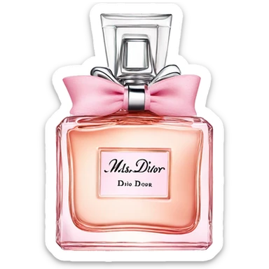 Miss dior perfume sticker