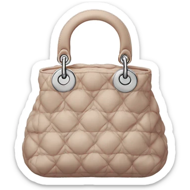 Dior bag sticker