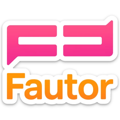 Convert the attached logo image into an emoji with pop colors and shadow effects, creating a vibrant and eye-catching style with no background. sticker