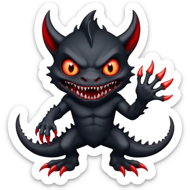 Scariest fucking shit you can think of sticker