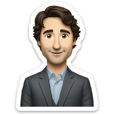 Justin trudeau étonner sticker