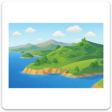 Island of Crete sticker