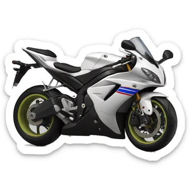 Motorcycle Yzfr  sticker