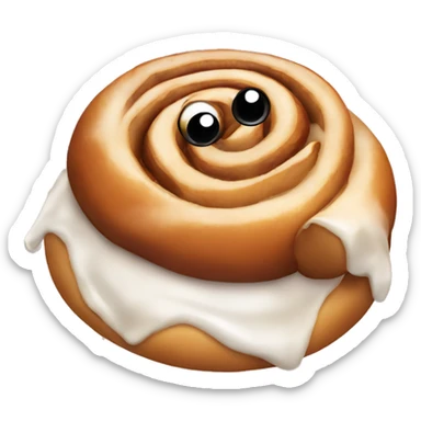 Cinnamon roll sticker