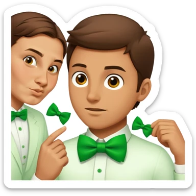 Stylish Leprechaun sticker