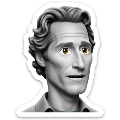 interstellar Matthew McConaughey sticker