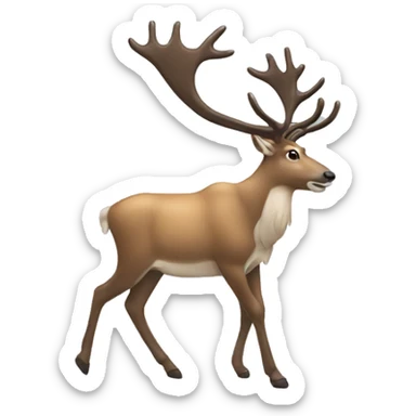caribou  sticker