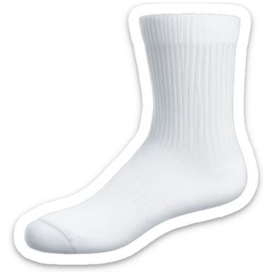 White Nike socks  sticker