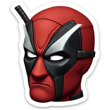 Deadpool wolverine sticker