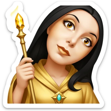 Golden Arcanist sticker