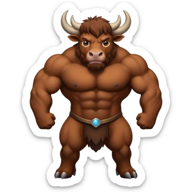 Taurus bull sticker