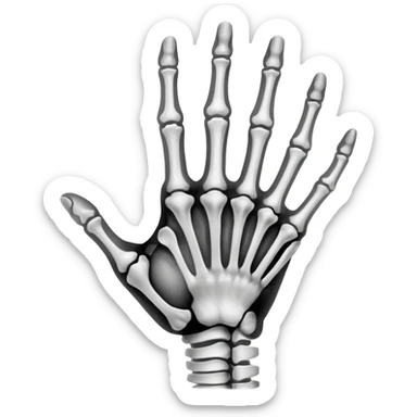 X-Ray sticker