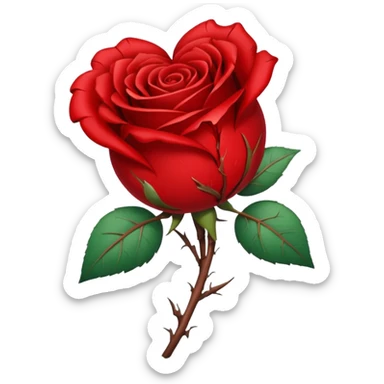 Put The Broken Heart Emoji And Wilted Rose Emoji In One Image sticker