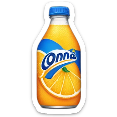 Orangina soda sticker