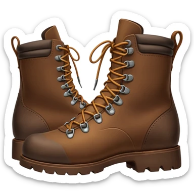 mountain boot sticker
