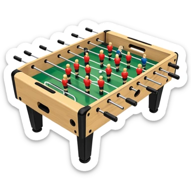 Office Foosball Area sticker