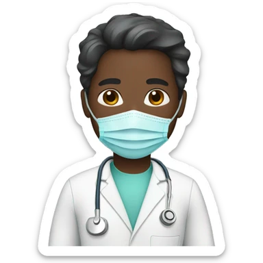 Surgeon darker skin tone sticker