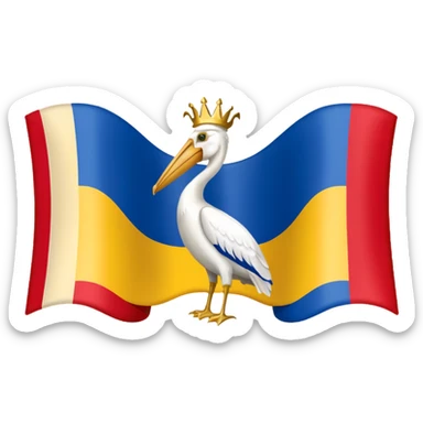 louisiana creole flag sticker