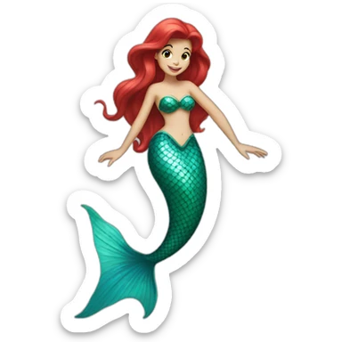 The Little Mermaid sticker