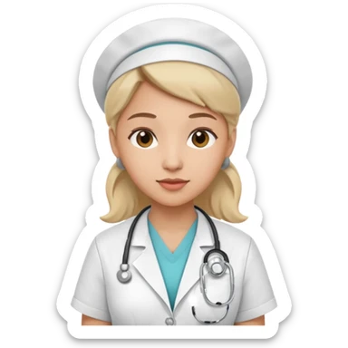 enfermera sticker