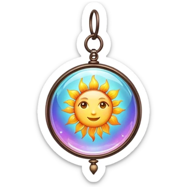 Sun-catcher sticker