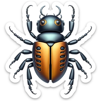 Builder's beetle sticker