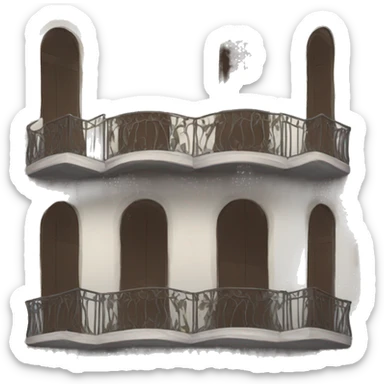 balcony sticker
