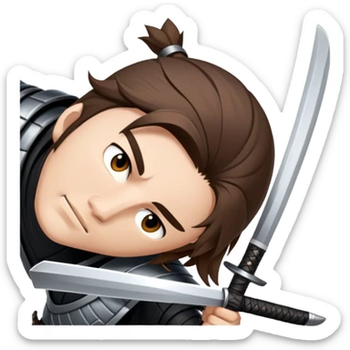 Modern Samurai sticker