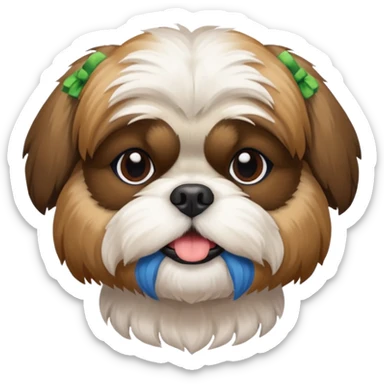 Gimnastic Shitzu sticker