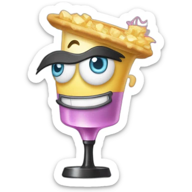 cosmo from fairly oddparents sticker