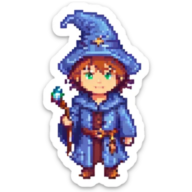 young wizard sticker