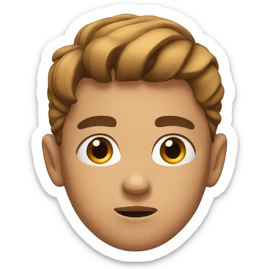 annoying gen z teen sticker