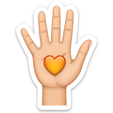 hand in Ich-Liebe-Dich-Geste aus metal sticker