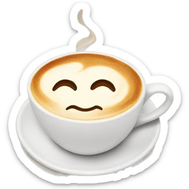 Latte sticker