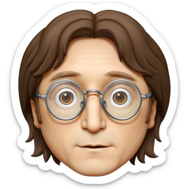 john lennon sticker