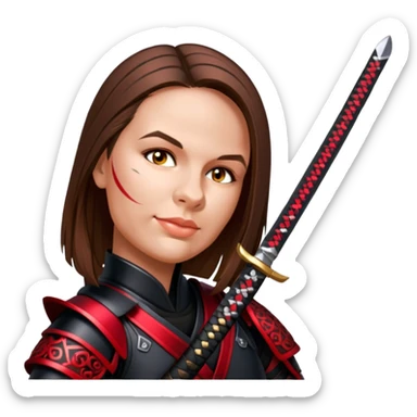 Katana Master sticker