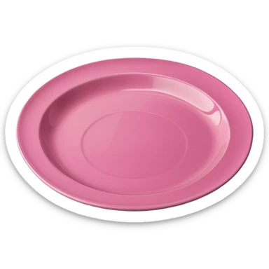 pink serving platter  sticker