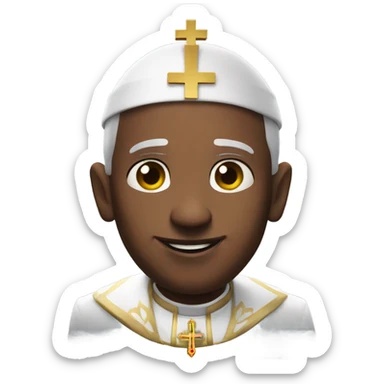 Pope as a Fortnite skin  sticker