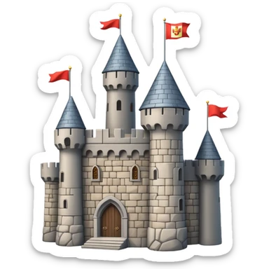 castle house  sticker