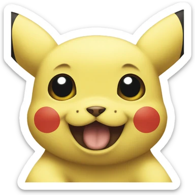Pikachu sticker