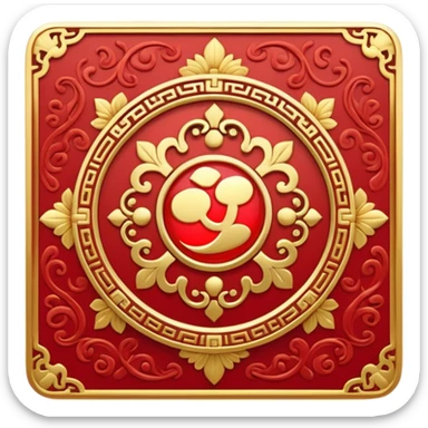 Chinese theme emoji items sticker