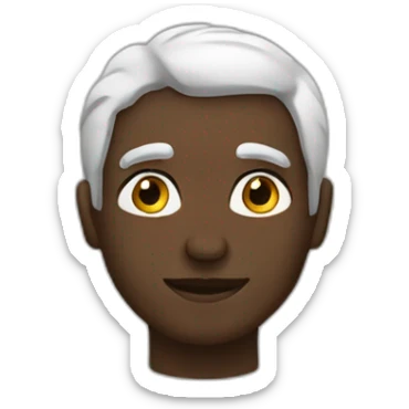 Black Italian mastín sticker