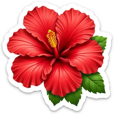 Hibiscus  sticker